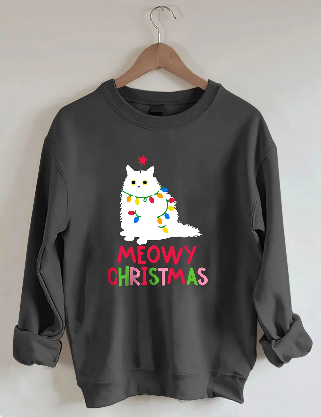 Meowy Christmas Sweatshirt
