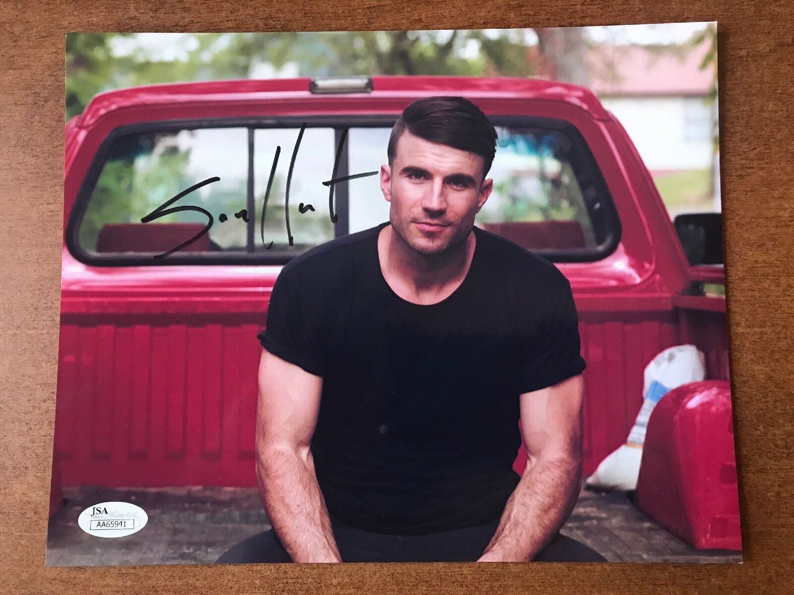 SAM HUNT Signed Auto 8x10 Photo Poster painting JSA COA AUTOGRAPH COUNTRY