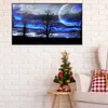 (60*35cm)Blue Sky Tree - Round AB Drill Diamond Painting