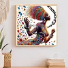 Black Woman - Crystal Rhinestone Diamond Painting