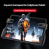 Mobile PUBG Game Controller Six Finger Gamepad Trigger for Tablet Phone