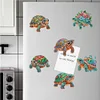 (US Local)Sea Turtle Special Shape Diamond Painting Fridge Magnet for DIY Art Crafts