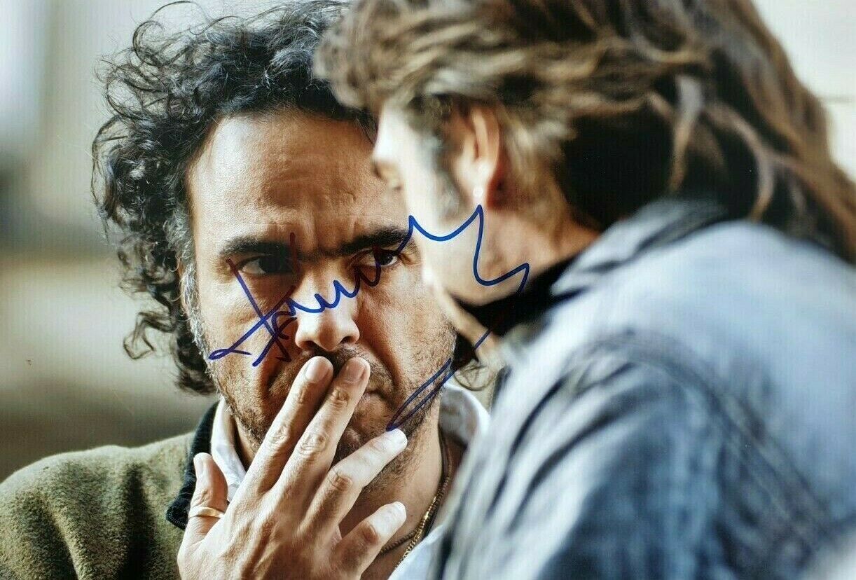 ALEJANDRO GONZALEZ INARRITU In-Person Signed Autographed Photo Poster painting Bardo Birdman