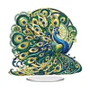 DIY Peacock Diamond Painting Acrylic Desktop Ornaments
