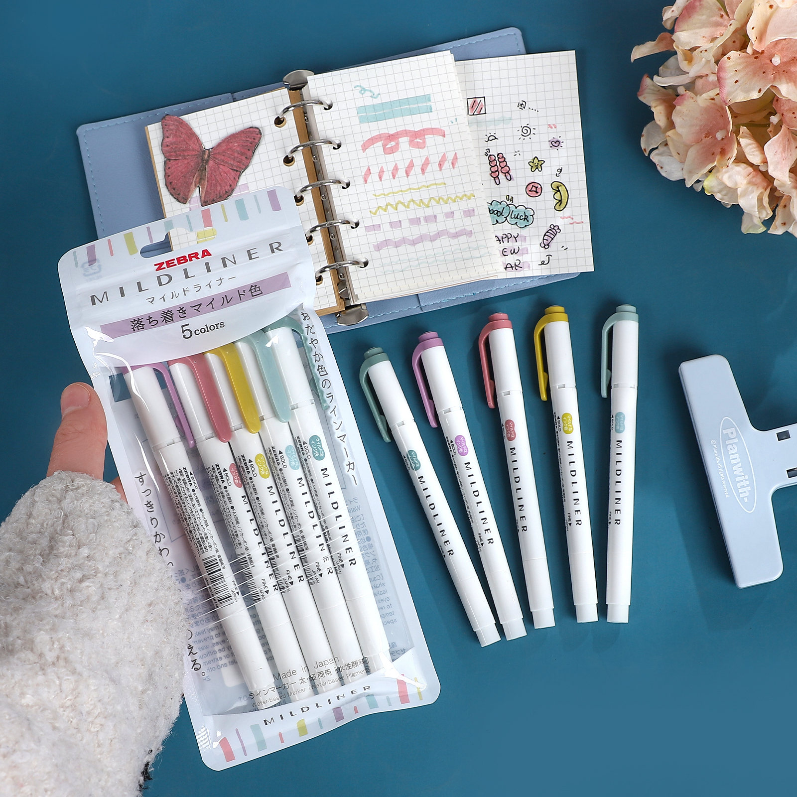 제브라 더블 헤드 하이라이터 2025 WKT7-몰입형 컬러