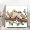 Diamond Painting-DIY Crystal Rhinestone Birds in the Tree