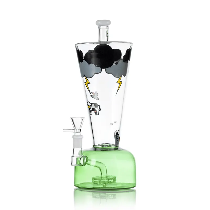 12.5" Vortex Holes Tornado Bong