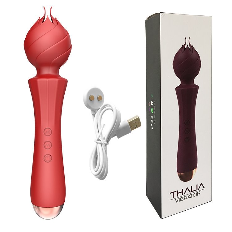 Rose Bud 20 Frequency Strong Shock Vibrator