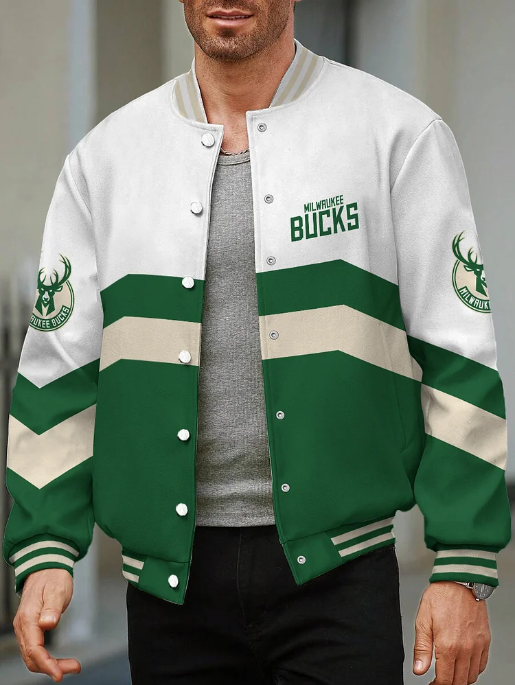 Milwaukee Bucks  Limited Edition Full-Snap Casual Jacket