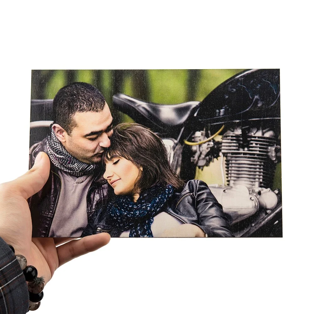 Custom Wooden Photo Frame Print Photoes Lover Wedding Picture Tabletop Decoration For Him Personalized Anniversary gifts