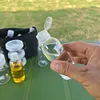 10Pcs/Set BBQ Seasoning Bottle Set with Storage Bag for Outdoor Camping Picnic