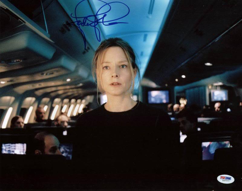 Jodie Foster Flightplan Signed Authentic 11X14 Photo Poster painting Autographed PSA/DNA #I47777