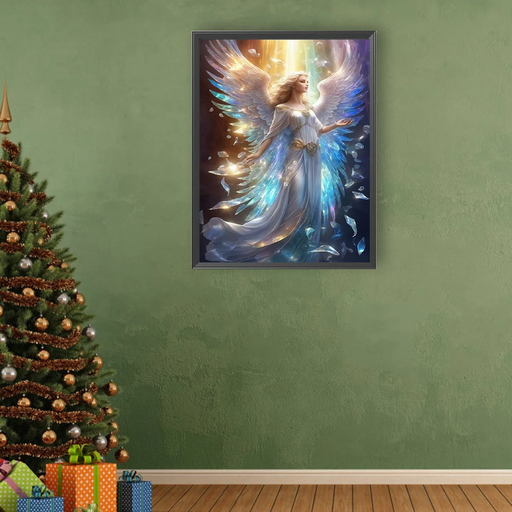 Diamond Painting - Full Round Drill - Winged Angel(Canvas|30*40cm)