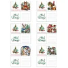 6Pcs Merry Christmas Diamond Painting Greeting Card for Holiday Party Favors