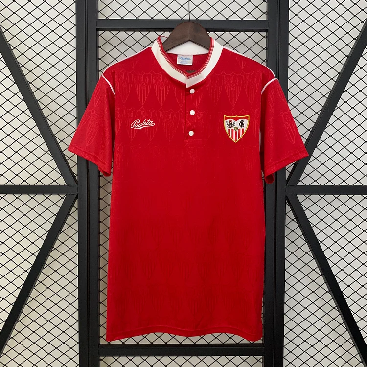 1991/92 Sevilla away retro jersey