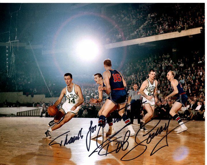 BOB COUSY signed autographed NBA BASKETBALL BOSTON CELTICS 8x10 Photo Poster painting