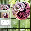 (US Local)DIY Double Sided Special Shaped Tai Chi Animal Diamond Painting Hanging Decor Kit