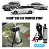 DC 12V Diesel Pump with Clip Oil Extractor for Car Motorbike Boat (Silver)