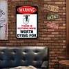 (Multi Style)Warning Sign - Metal Tin Signs(8*12Inch)