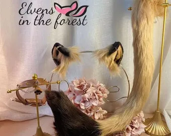 lubricantes recomendados para sexo anal 2Pcs Set Fox Tail Butt Plug Anal Plug Furry BDSM Cosplay Sex Toy For Women  Men