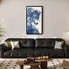 (US Local)Wolf -11CT Stamped Cross Stitch Kit(40x70cm)