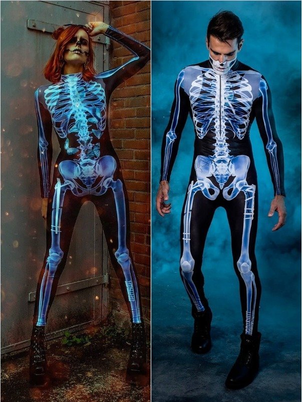 ⚡50% OFF SALE⚡Halloween Skeleton Costume