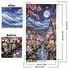 Beautiful Scenery-Partial Special Shaped Diamond Painting 40*70CM (Big Size)