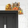 (US Local)Harvest Pumpkin Diamond Art Door Right Angle Sign for Indoor Outdoor Wall