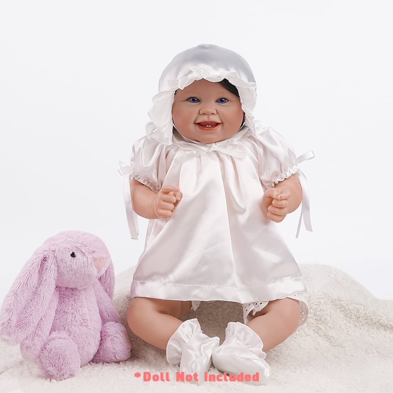 Reborn Baby Doll Clothes Outfit for 17'' Reborns Newborn Matching Clothing