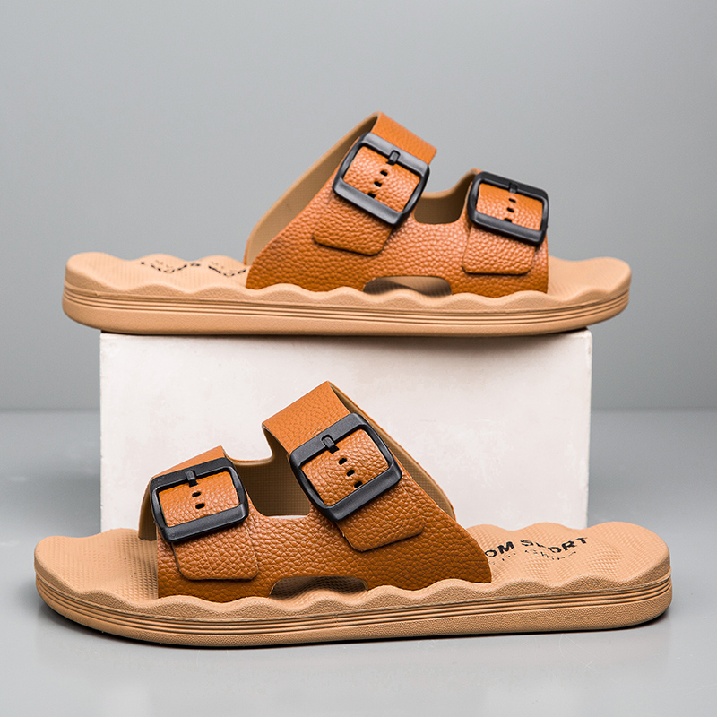 Gamechancemagic fall 2025 fashion men Big Size 48 49 Men Artificial Leather Slippers Indoor Home Shoes Slides House Room Bedroom Sleepers Guest Shoes Lightweight