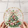 XMAS DIY Acrylic Special Shape Diamond Painting Hanging Pendant Hanging Kit