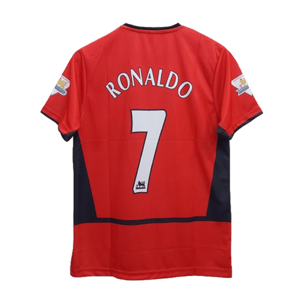 Manchester United Cristiano Ronaldo 7 Retro Home Trikot 2002-2003