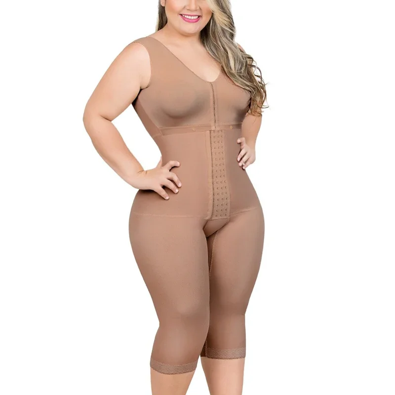 Billionm Full Body Shaper Removable Bra With Snap Closure Shapewear Post Liposuction Fajas Colombianas