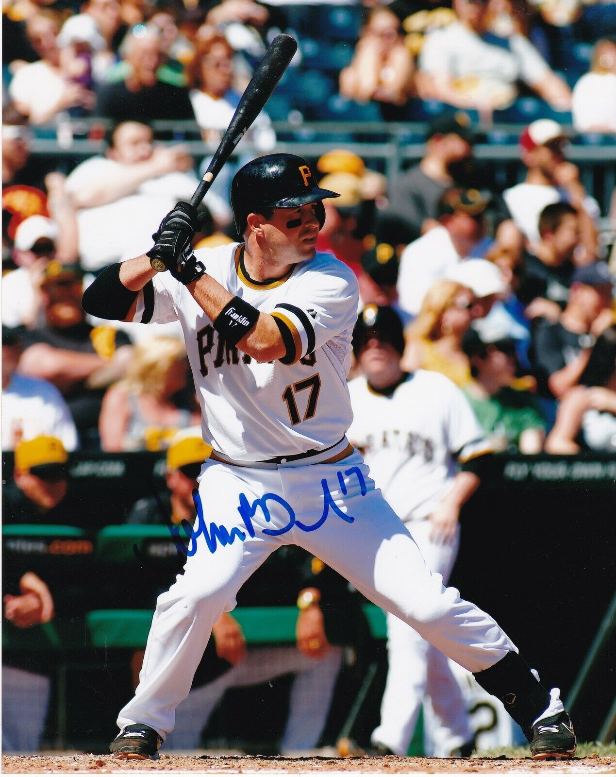 JOHN MCDONALD PITTSBURGH PIRATES ACTION SIGNED 8x10