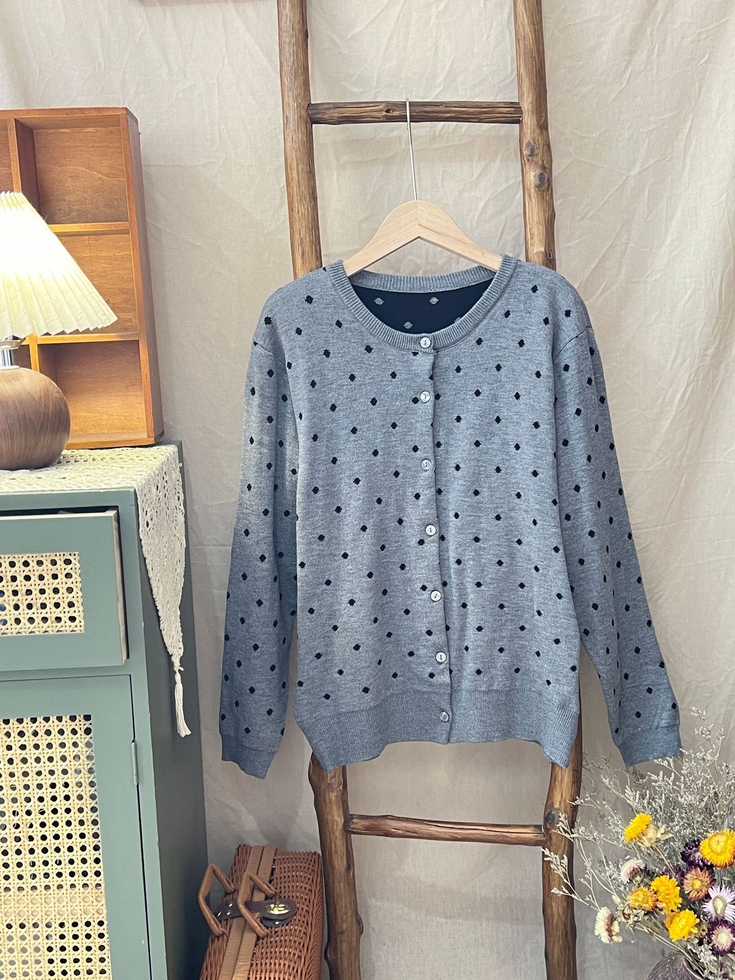 Chicfifth Sweater Women Winter Long Sleeve High Quality Autumn Vintage Top Knitted Cardigan