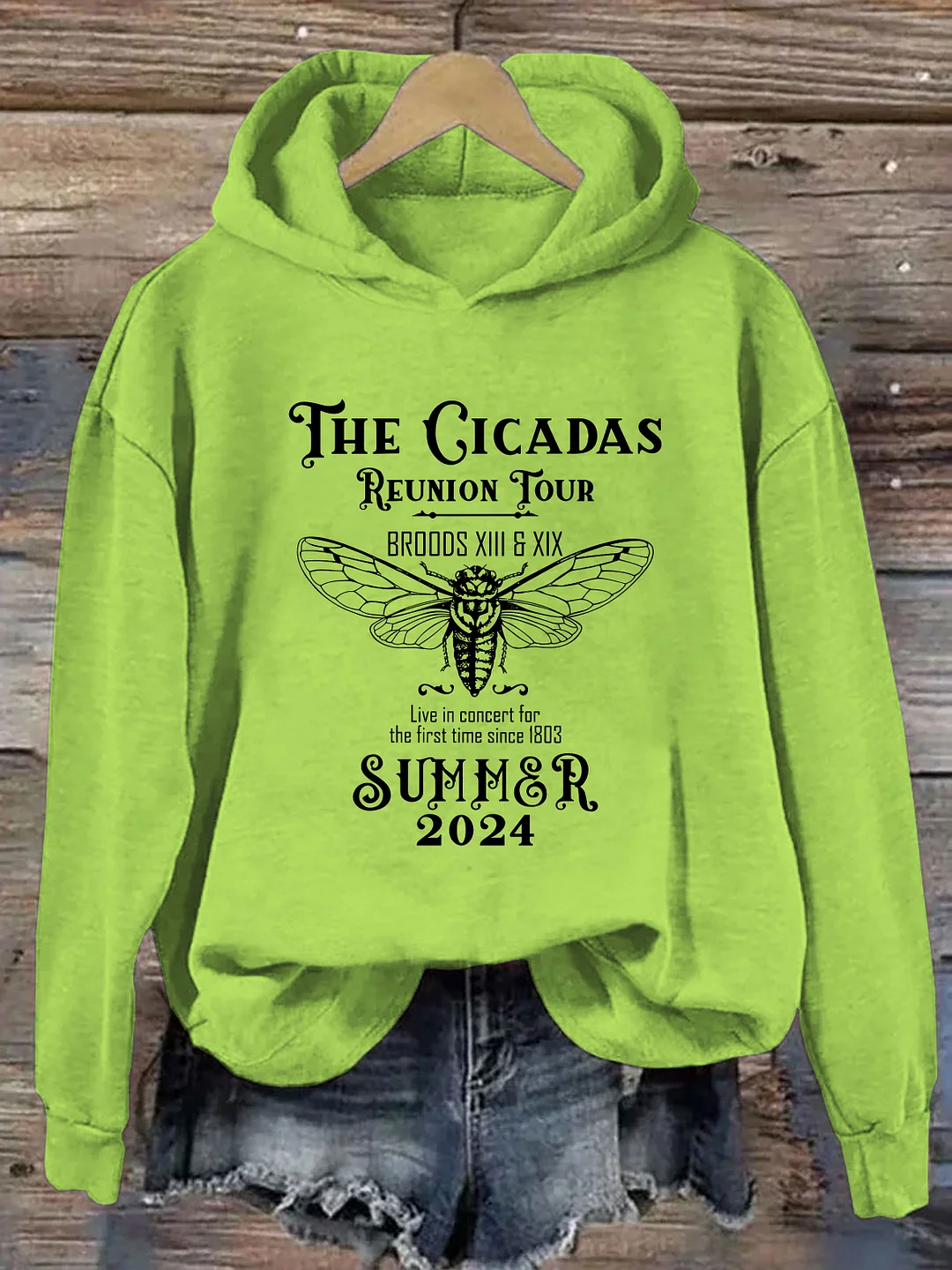 The Cicadas Reunion Tour Graphic Hoodie