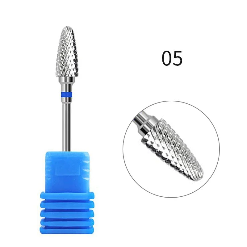 1Pcs Carbide Tungsten Nail Drill Bit Manicure Drill For Milling Cutter Electric Machine Nail Files Buffer Nail Art Equipment-Nail Inspo
