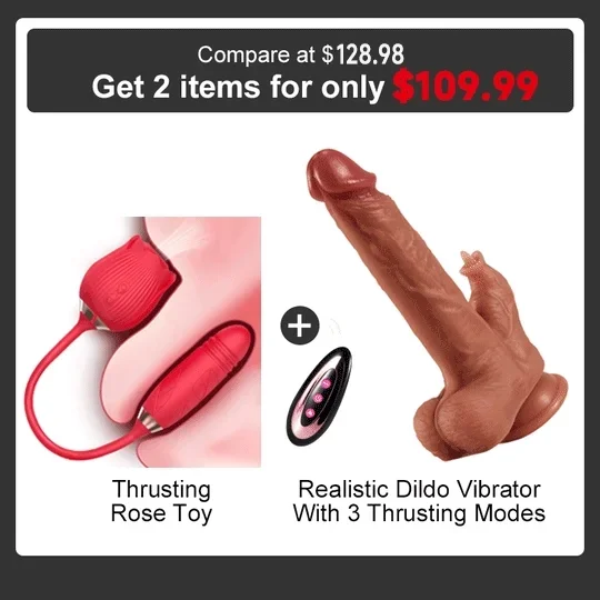 The Rose Toy With Mini Bullet Sucking Vibrator
