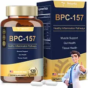 bpc-157 for muscle recovery New BPC 157 Peptide Capsules - 1000mcg BPC-157 Protective Compound for Muscle Workout Recovery Non-GMO Dairy Free Gluten Free 60 Capsules | Buy Now with Express International Delivery