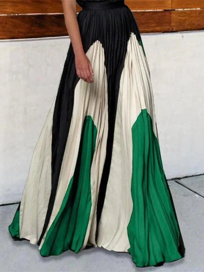 To the Maxi Pleated One-shoulder Dress