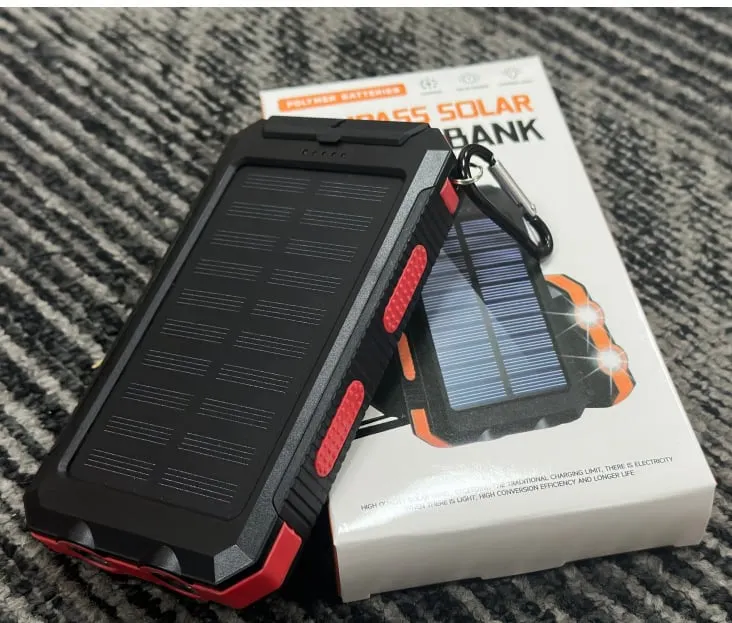 🔥Waterproof Solar Power Bank