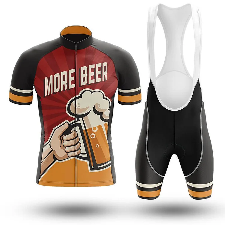 More Beer Men's Short Sleeve Cycling Kit