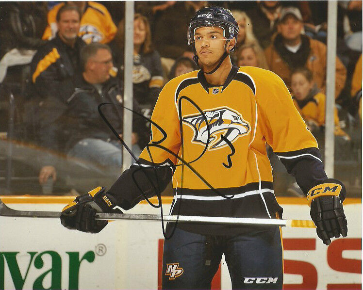 Nashville Predators Seth Jones Signed Autographed 8x10 NHL Photo Poster painting COA B