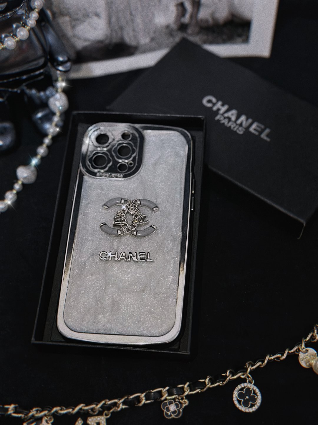 CHANEL Luxurious Chanel Electroplated Mobile iPhone Case Protective Cover ProCaseMall