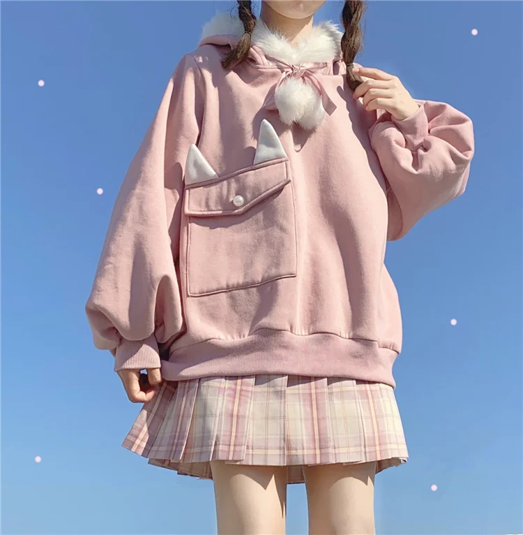 LOLITA BUNNY EARS HOODIE