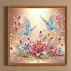 Papillon De Cristal-Partielle Forme Sp&eacute;ciale Diamant Peinture-30*30CM