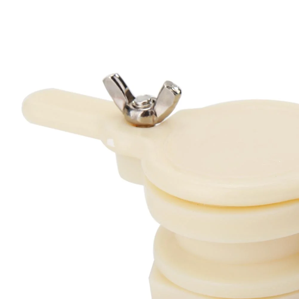 Nylon Bee Extractor Honey Tap Gate Valve Gardening Beekeeping Equip (White)