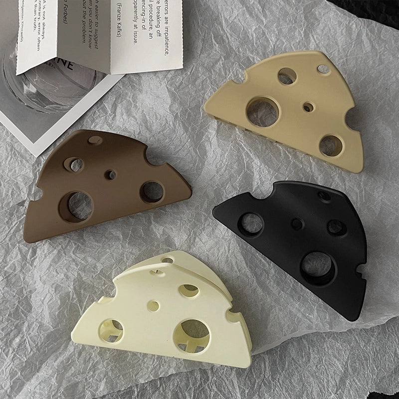 Women’s Cute Cheese Plastic Hair Claws