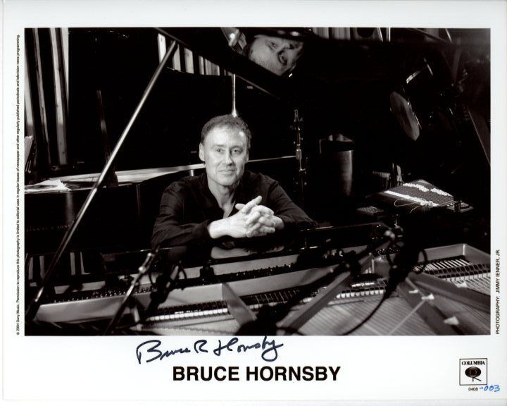 BRUCE HORNSBY Signed Autographed Photo Poster painting