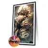(40*70cm)Sun Dragon - Full Round Drill Diamond Painting
